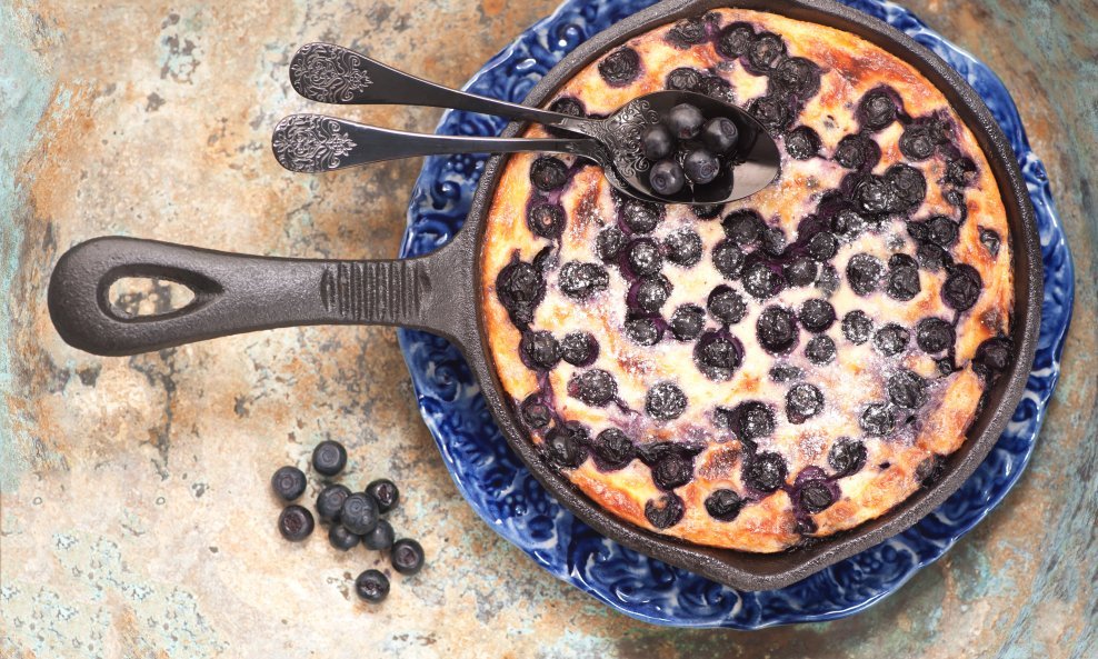 Clafoutis s borovnicama