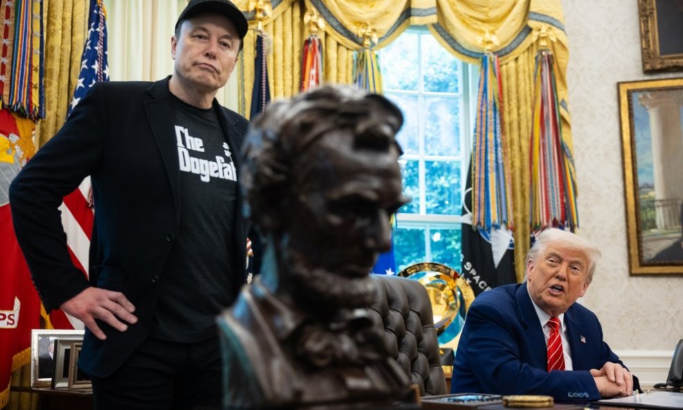 Elon Musk i Donald Trump