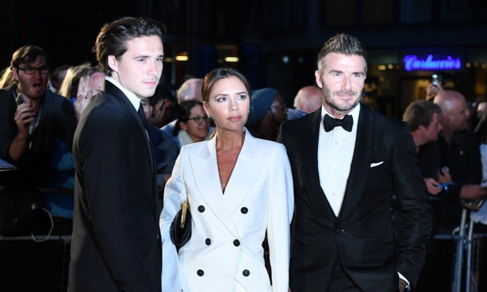 David Beckham, Victoria Beckham, Brooklyn Beckham