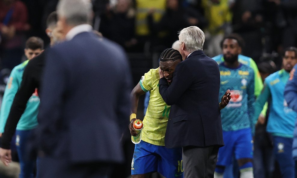 Carlo Ancelotti i Vinicius