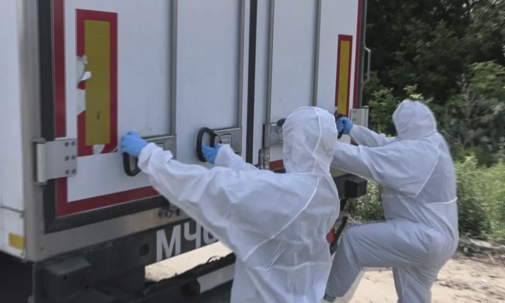 Kamioni hladnjače s tijelima poginulih vojnika