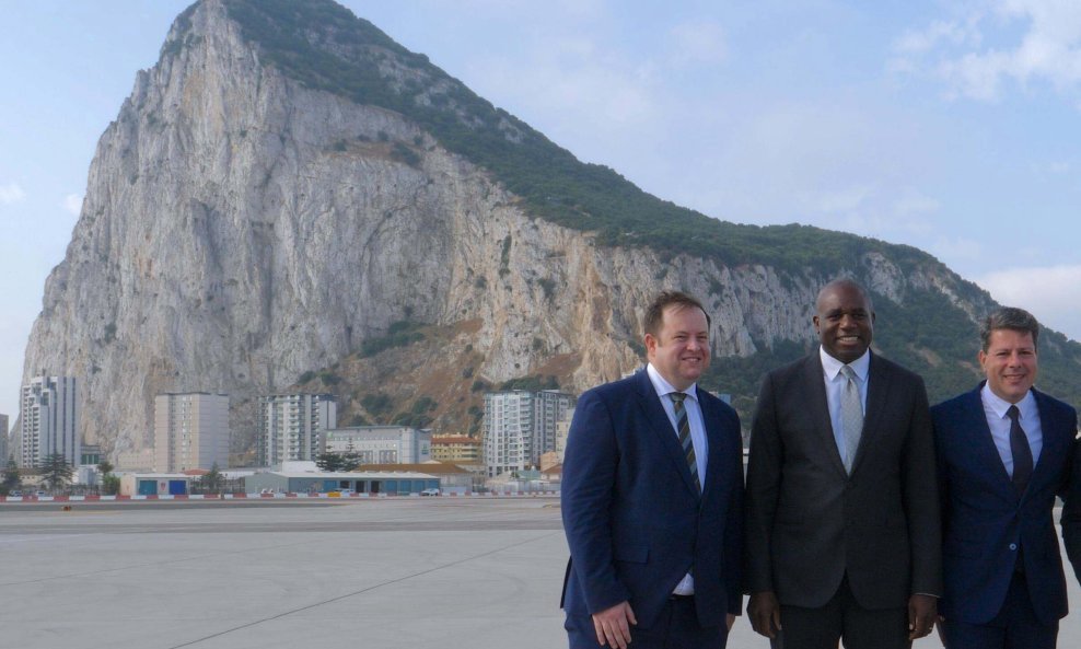 Susret britanskog ministra vanjskih poslova Davida Lammyja i gibraltarskog premijera Fabiana Picarda