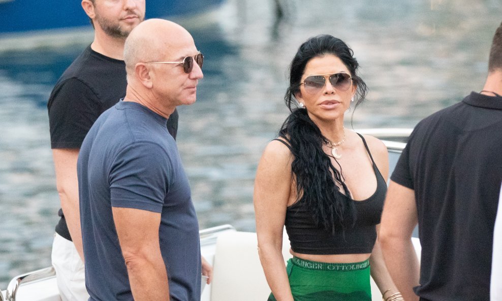 Jeff Bezos i Lauren Sanchez
