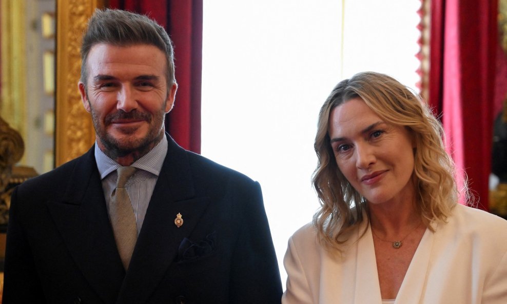 David Beckham i Kate Winslet