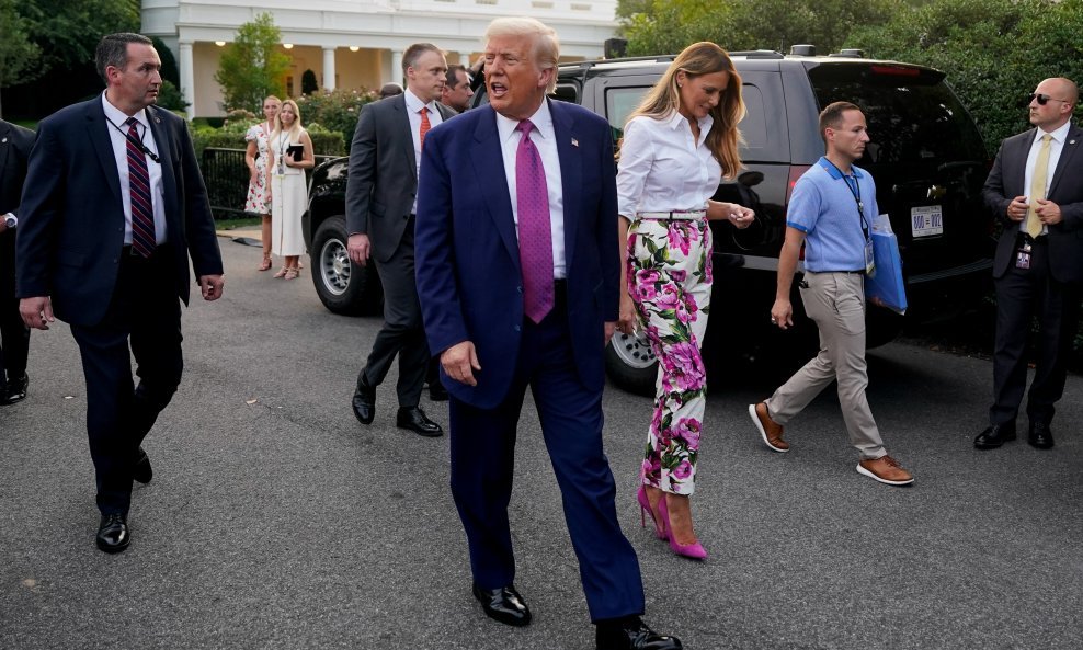 Donald i Melania Trump