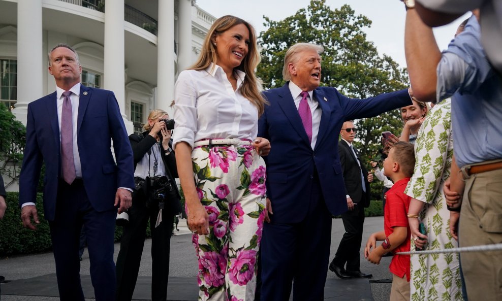 Donald i Melania Trump