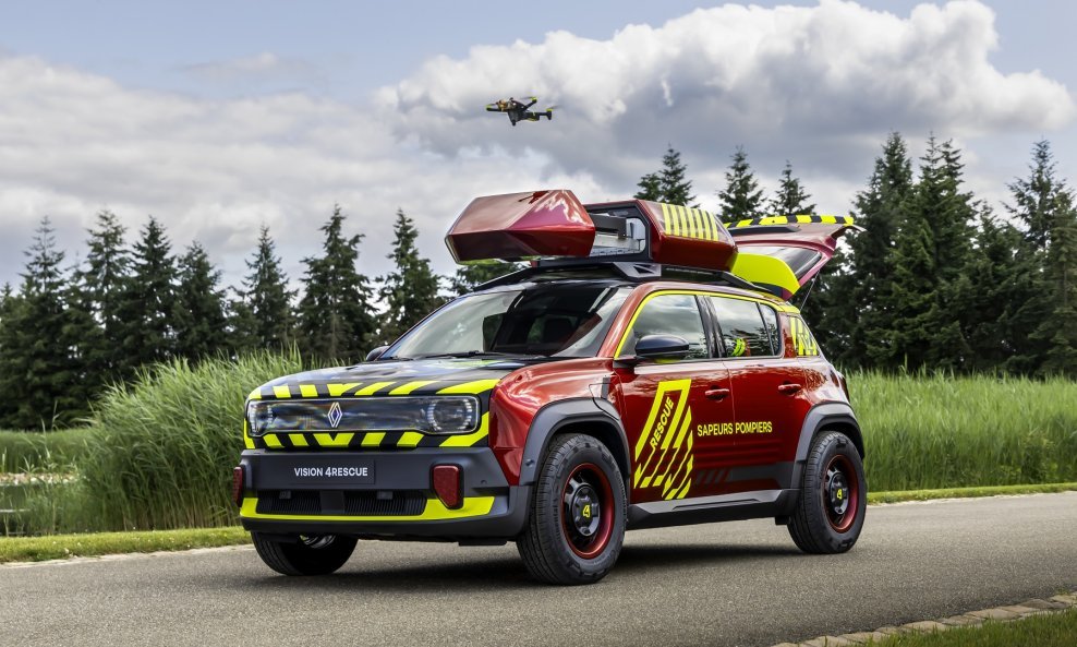 Renault vision 4rescue: Demo-automobil