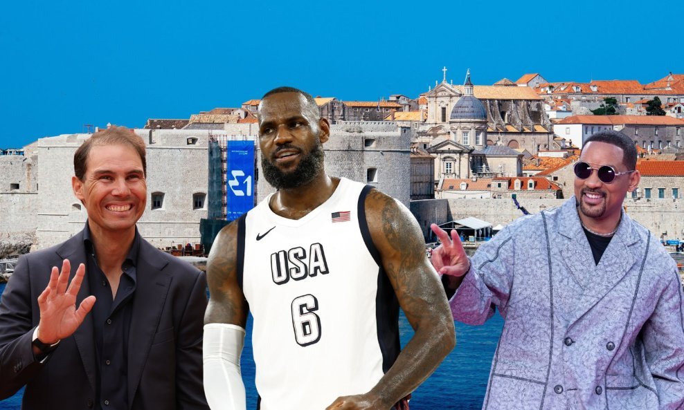 Rafael Nadal, LeBron James i Will Smith