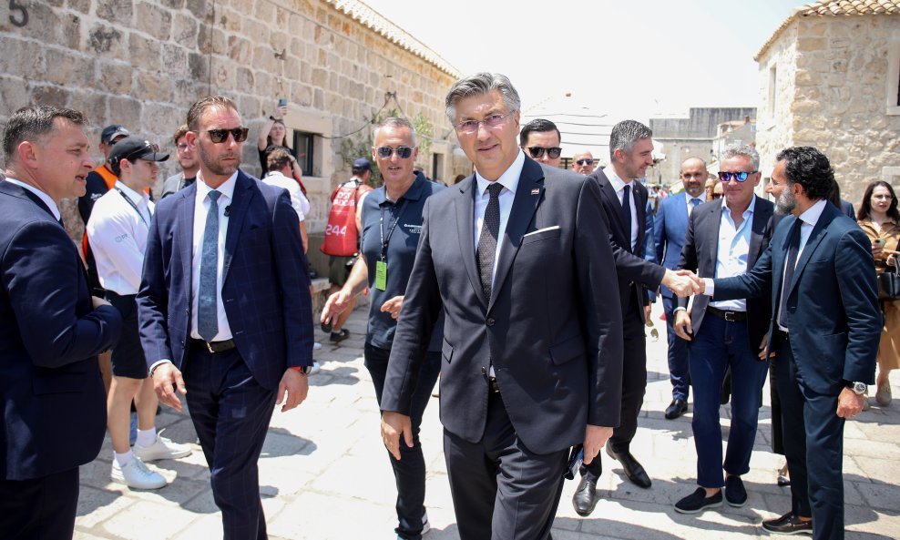 Andrej Plenković, premijer RH, u Dubrovniku