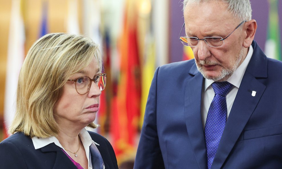 Catherine de Bolle i Davor Božinović