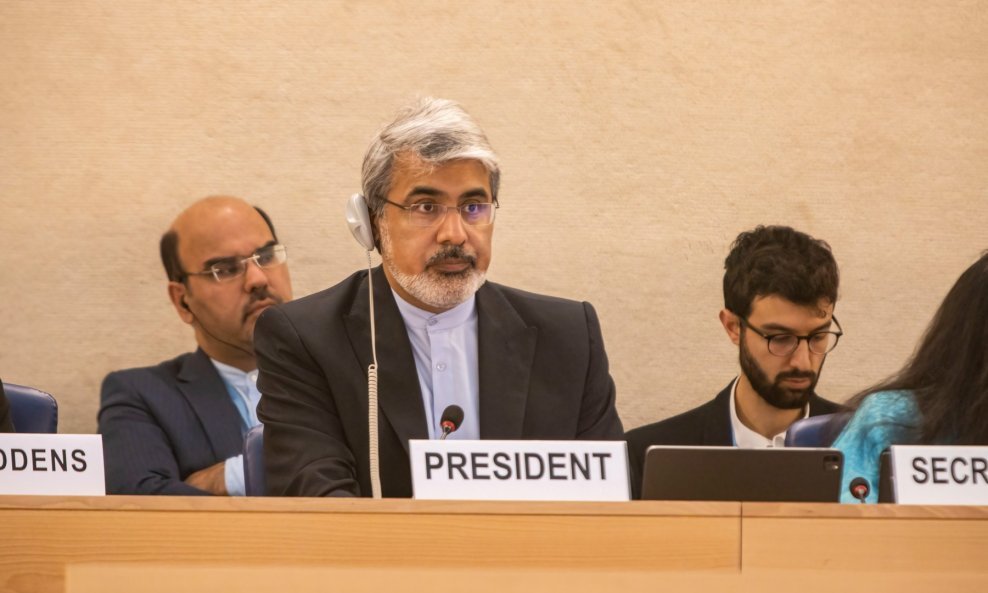 Ali Bahreini,  iranski veleposlanik pri Ujedinjenim narodima u Ženevi