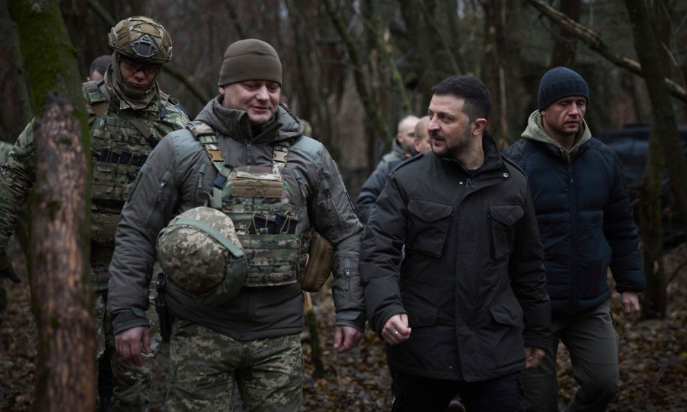 Hennadi Šapovalov i Volodimir Zelenski