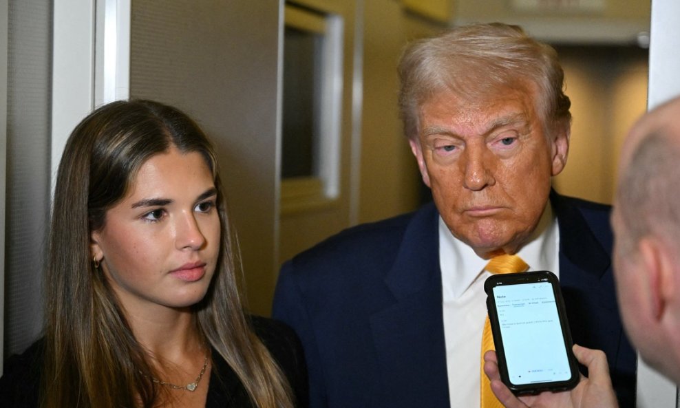 Donald Trump i Kai Trump