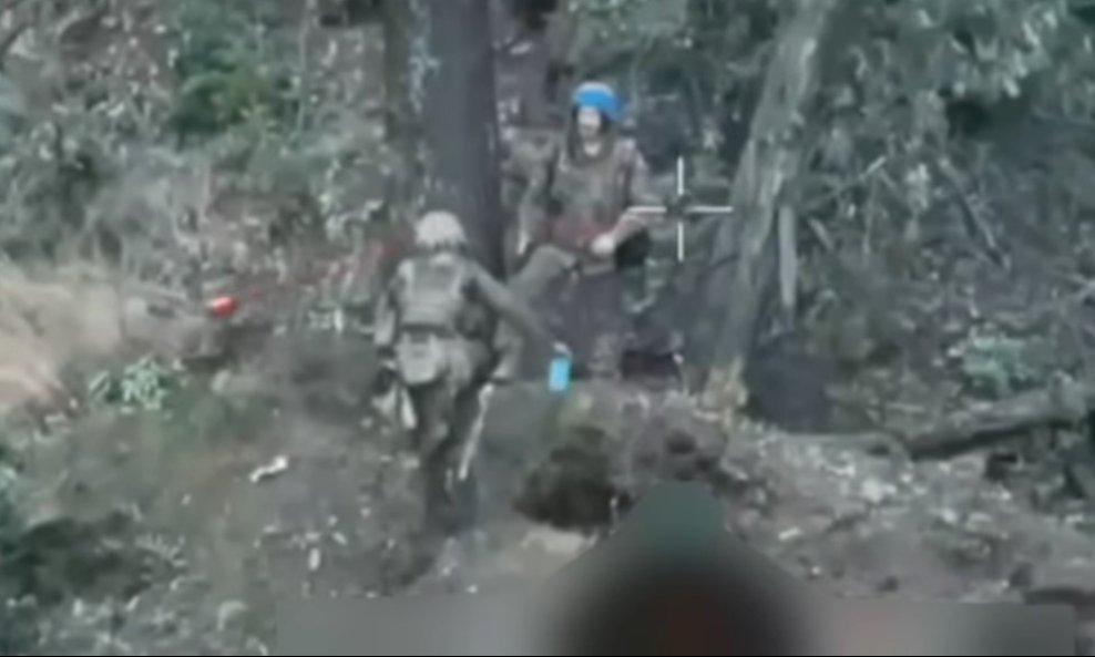 Dron zarobio ruskog vojnika