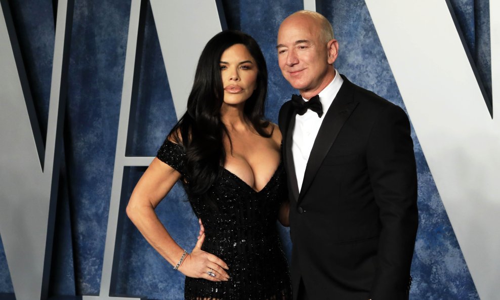 Jeff Bezos i Lauren Sanchez
