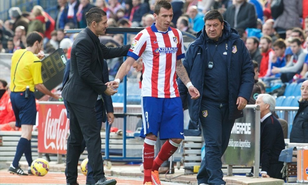 Diego Simeone i Mario Mandžukić