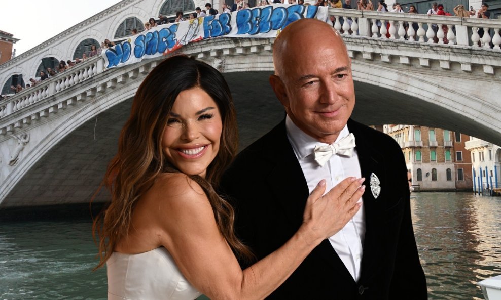 Lauren Sanchez i Jeff Bezos