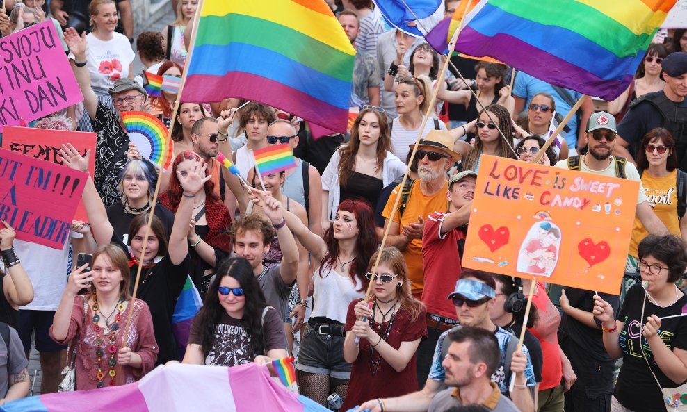 Splitom je po 14. put prodefilirala povorka ponosa