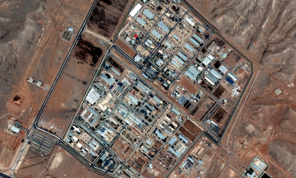 Iranska nuklearna postrojenja prije napada