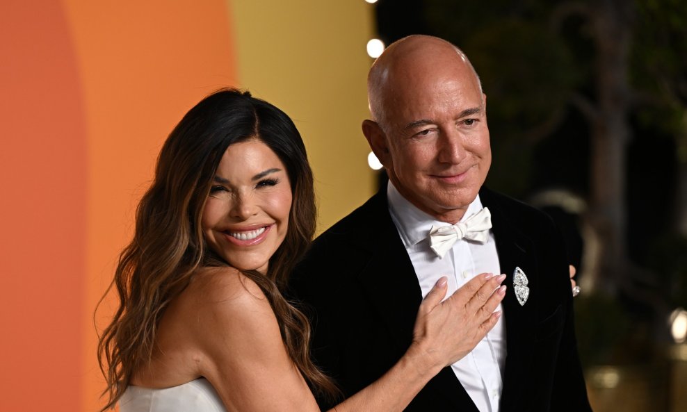 Lauren Sanchez i Jeff Bezos
