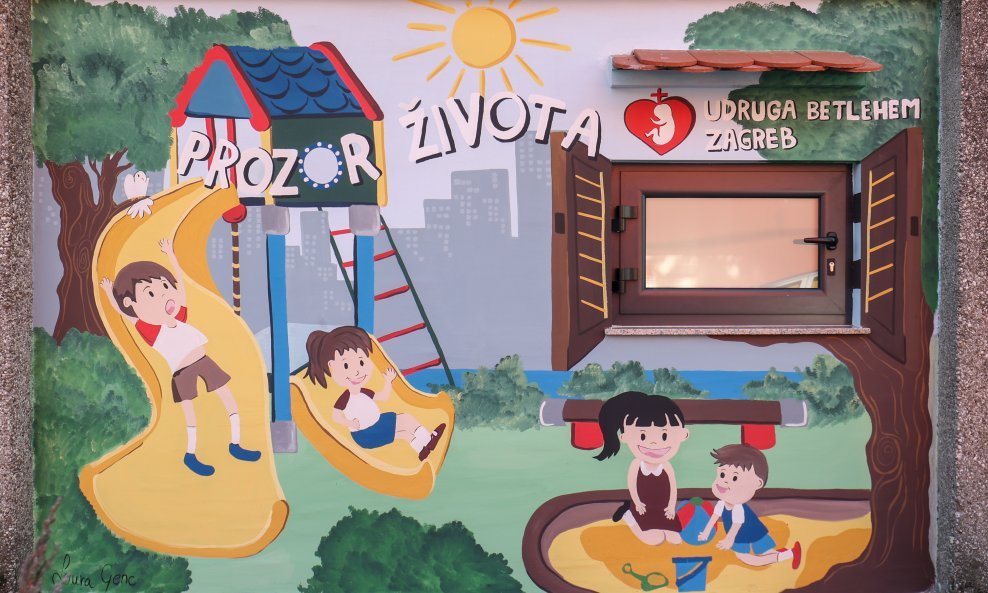 MJesto gdje je noćas u Zagrebu ostavljena beba