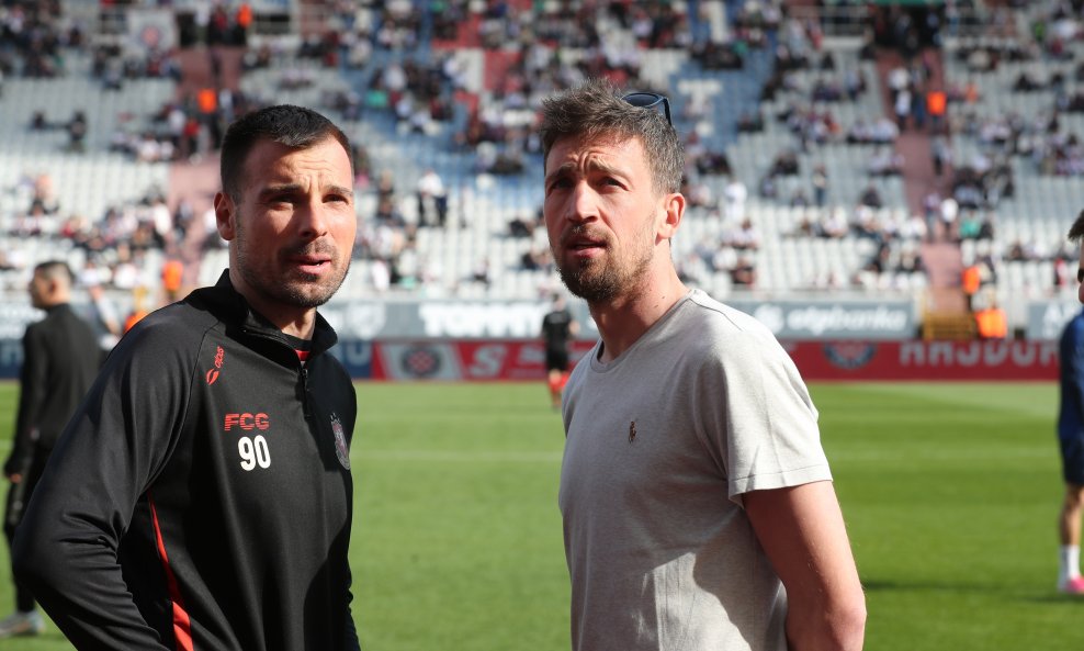 Mario Maloča (desno) i Dino Štiglec