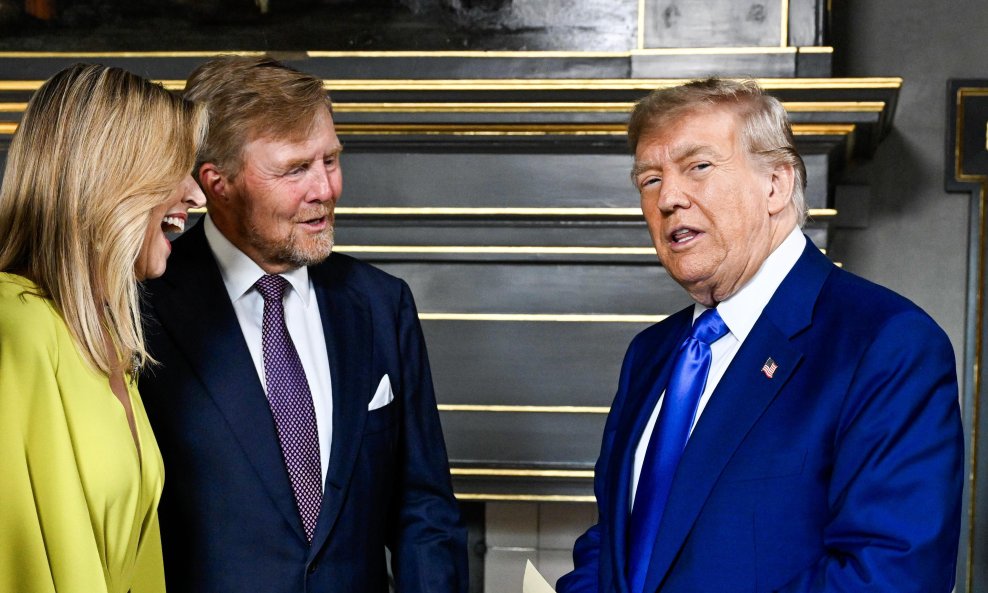 Donald Trump i nizozemski kralj Willem-Alexander