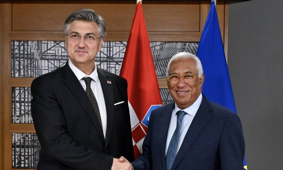 Andrej Plenković i António Costa