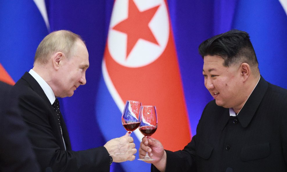 Vladimir Putin i Kim Jong Un