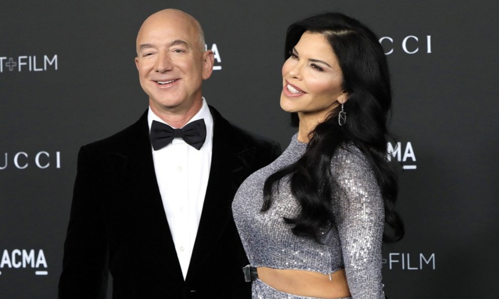 Jeff Bezos i Lauren Sanchez