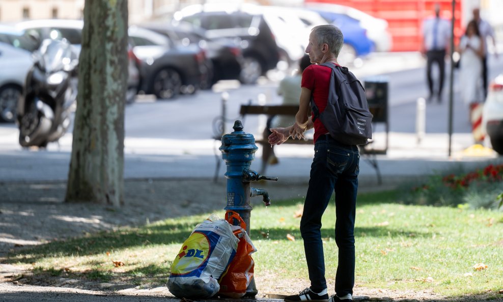 Toplinski val u Zagrebu