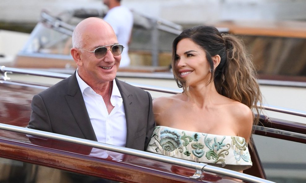 Jeff Bezos i Lauren Sanchez