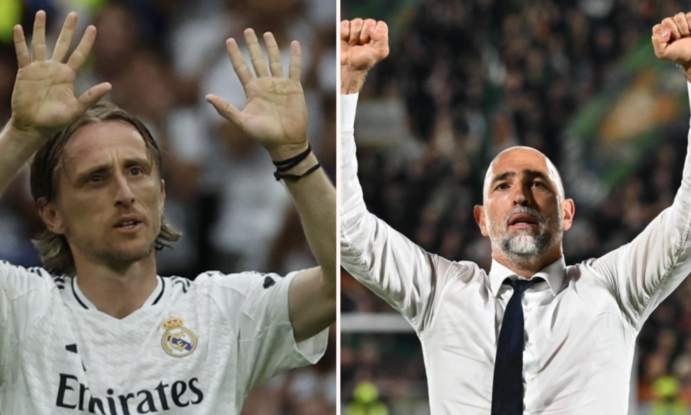 Luka Modrić i Igor Tudor