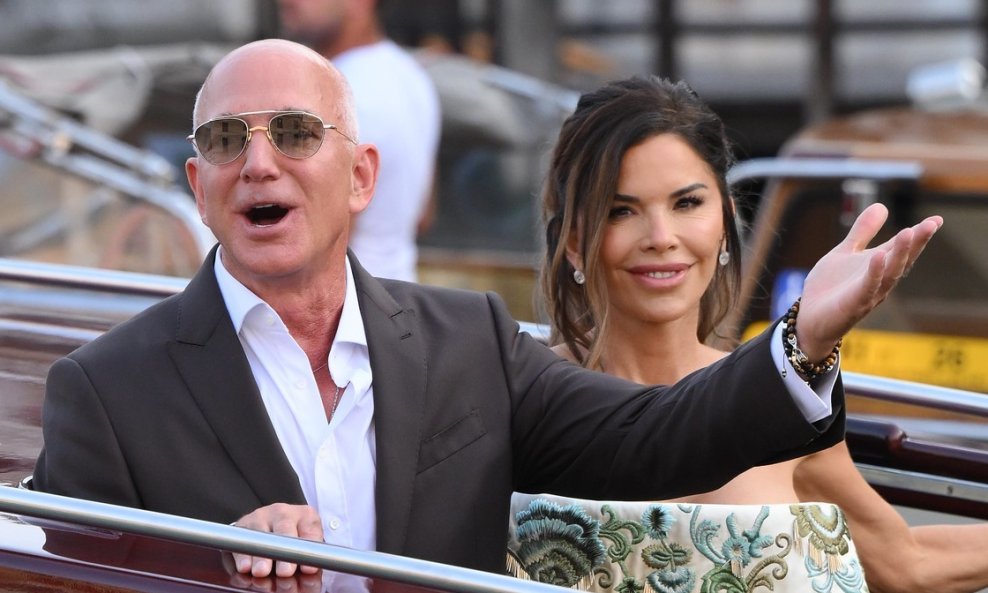 Jeff Bezos i Lauren Sanchez