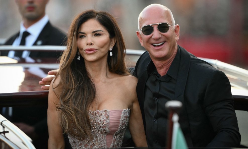 Lauren Sanchez i Jeff Bezos