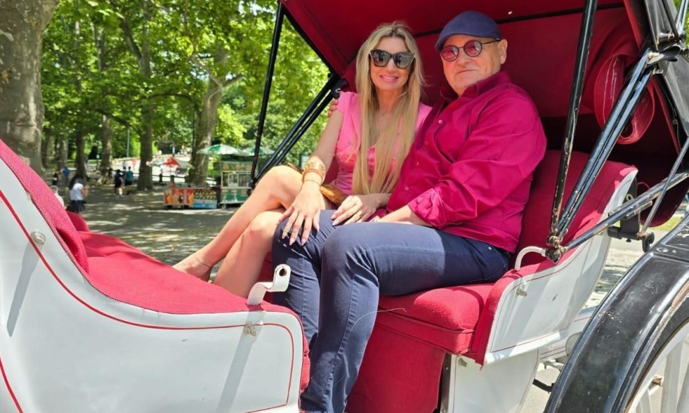Blanka Mateša i Zlatko Mateša u New Yorku