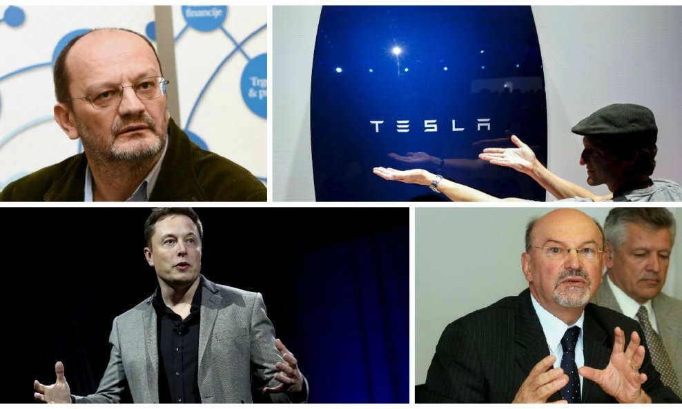 Attendees take pictures of the new Tesla Energy Powerwall Home Battery during an event at Tesla Motors in Hawthorne, California April 30, 2015. Tesla Motors Inc unveiled Tesla Energy - a suite of batteries for homes, businesses and utilities - a highly-an