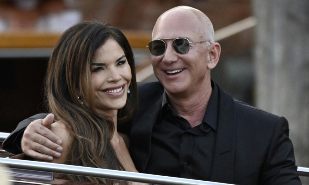 Jeff Bezos i Lauren Sanchez