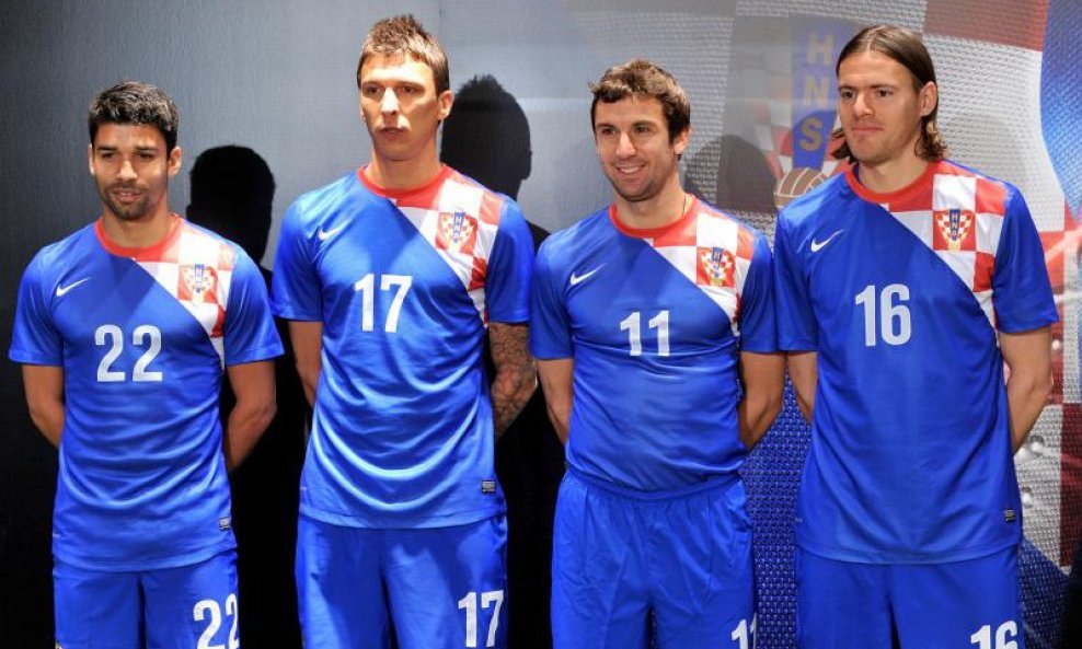 Eduardo da Silva, Tomislav Dujmović, Mario Mandžukić i Darijo Srna