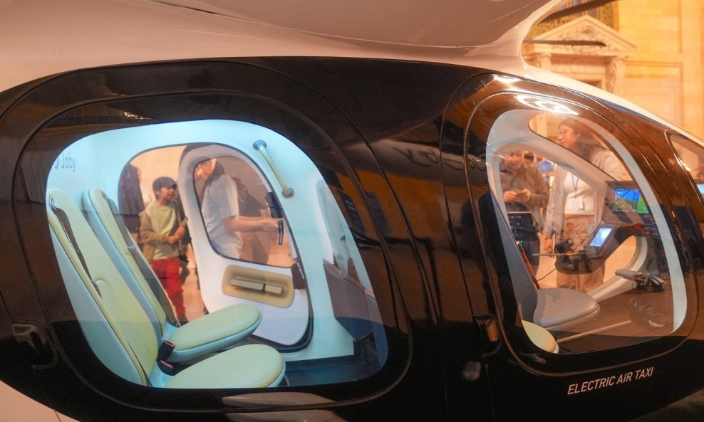 Leteći taksi tvrtke Joby Aviation -  Ilustracija