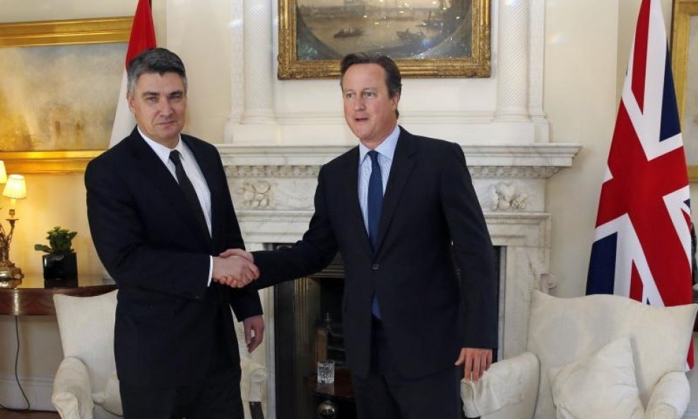 Zoran Milanović i David Cameron
