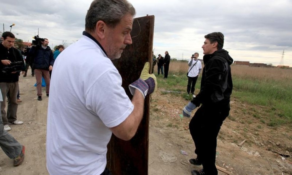 Milan Bandić i Zoran Milanović