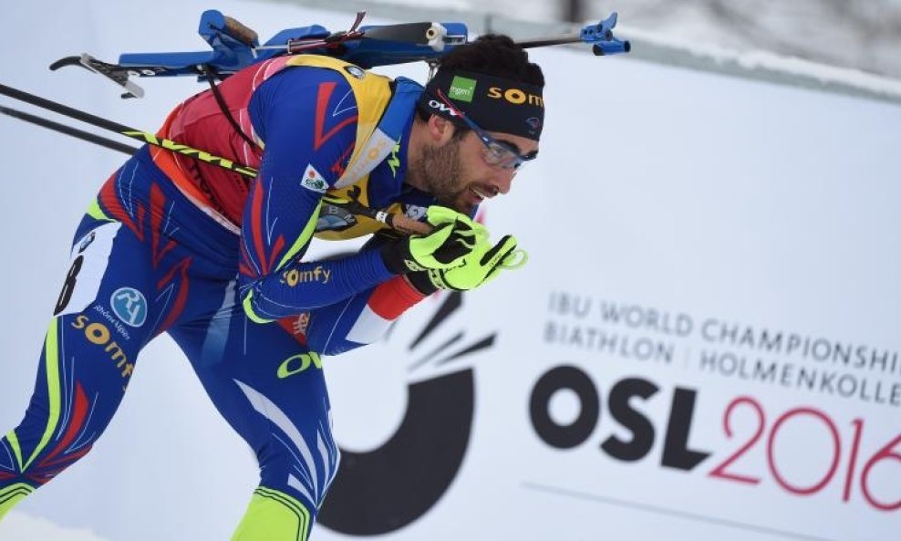 Martin Fourcade biatlon