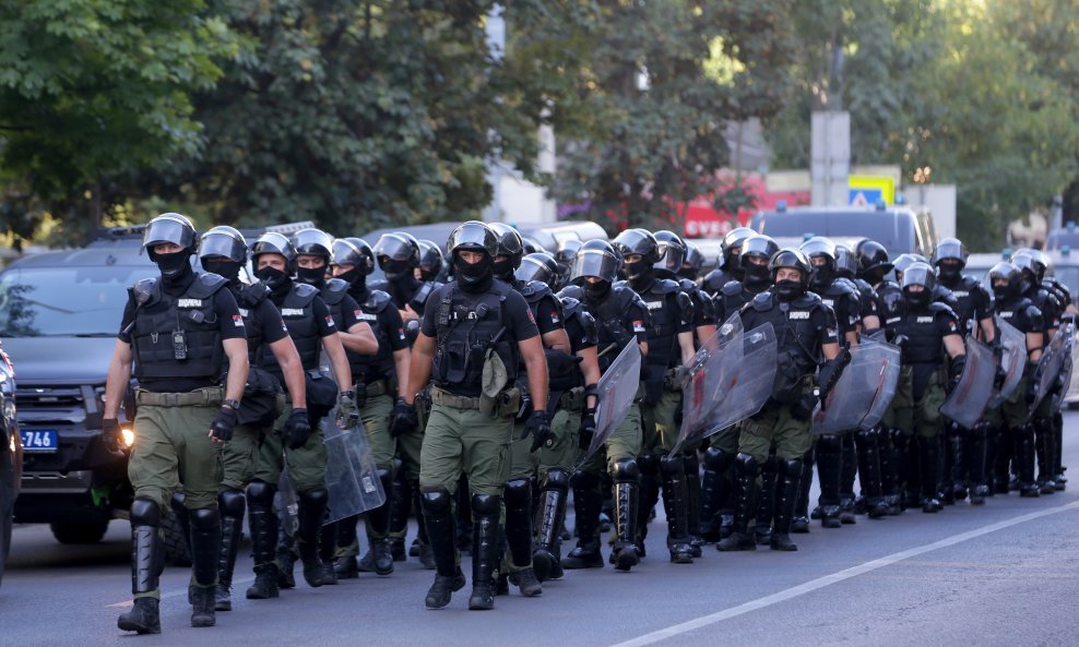 Policija na ulicama Srbije