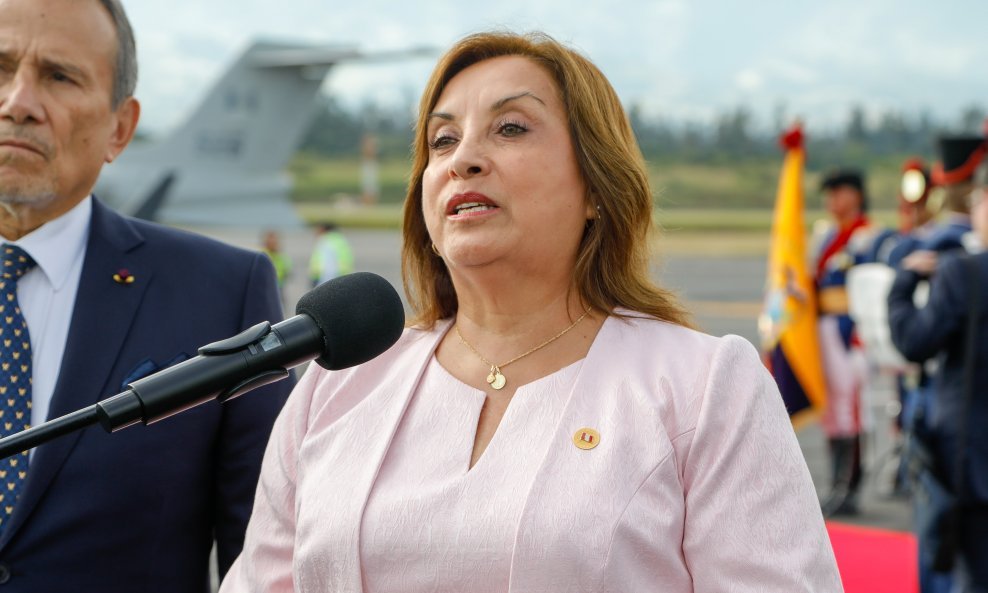 Predsjednica Perua Dina Boluarte