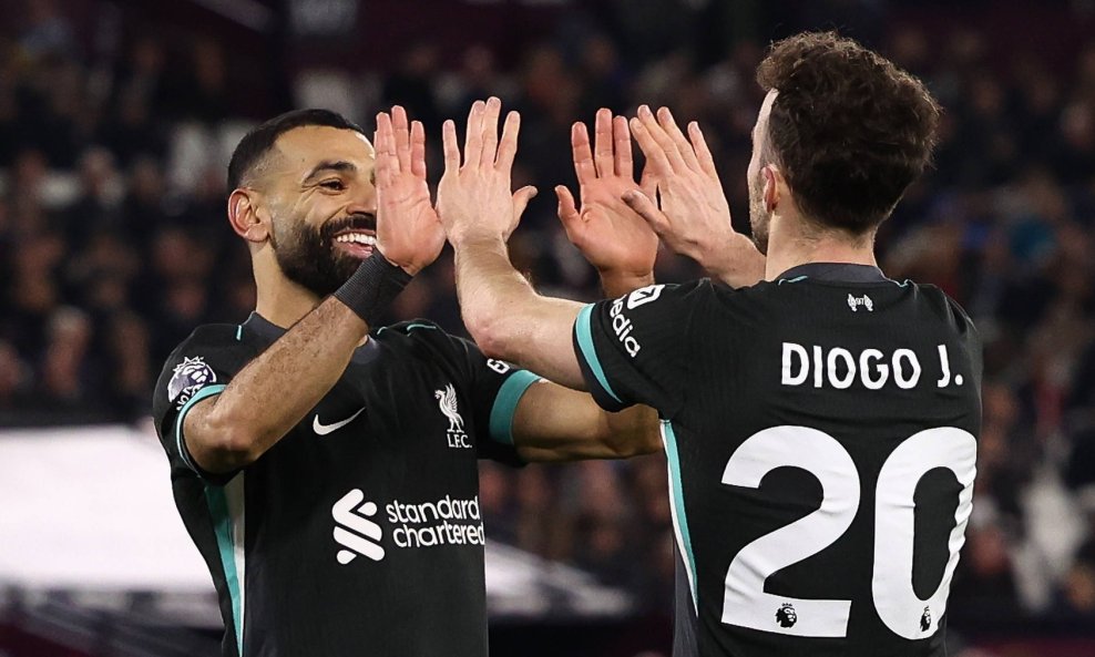 Mohamed Salah i Diogo Jota