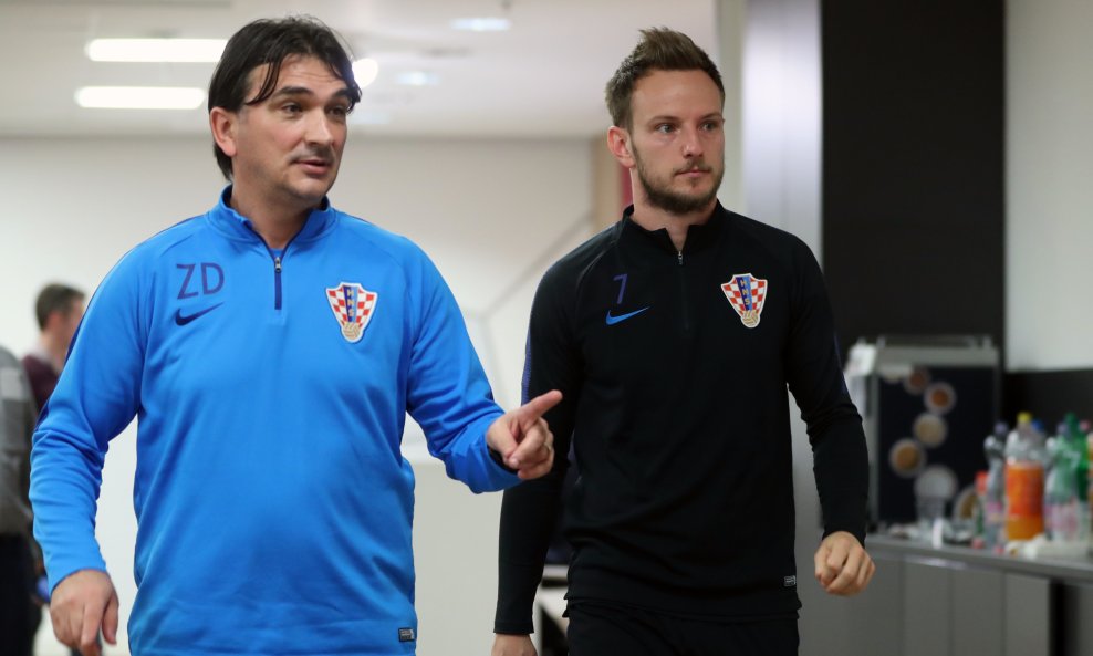Zlatko Dalić i Ivan Rakitić