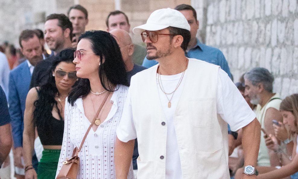 Katy Perry i Orlando Bloom prošetali Stradunom, 2023.
