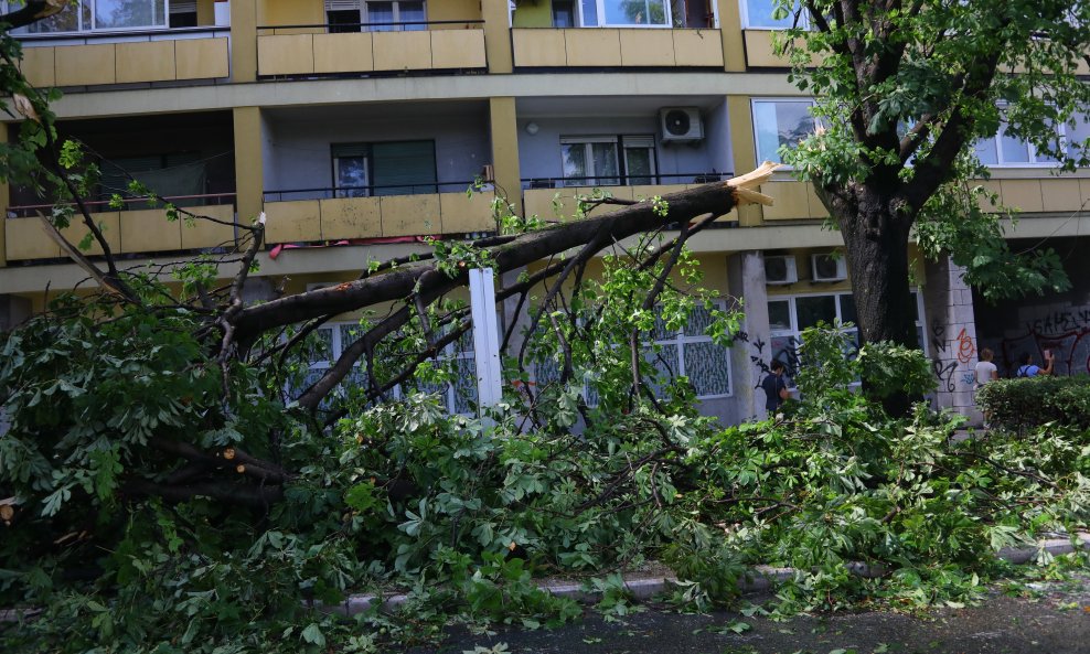 Nevrijeme u Splitu