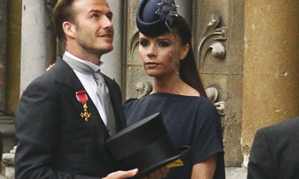 David i Victoria Beckham na kraljevskom vjenčanju